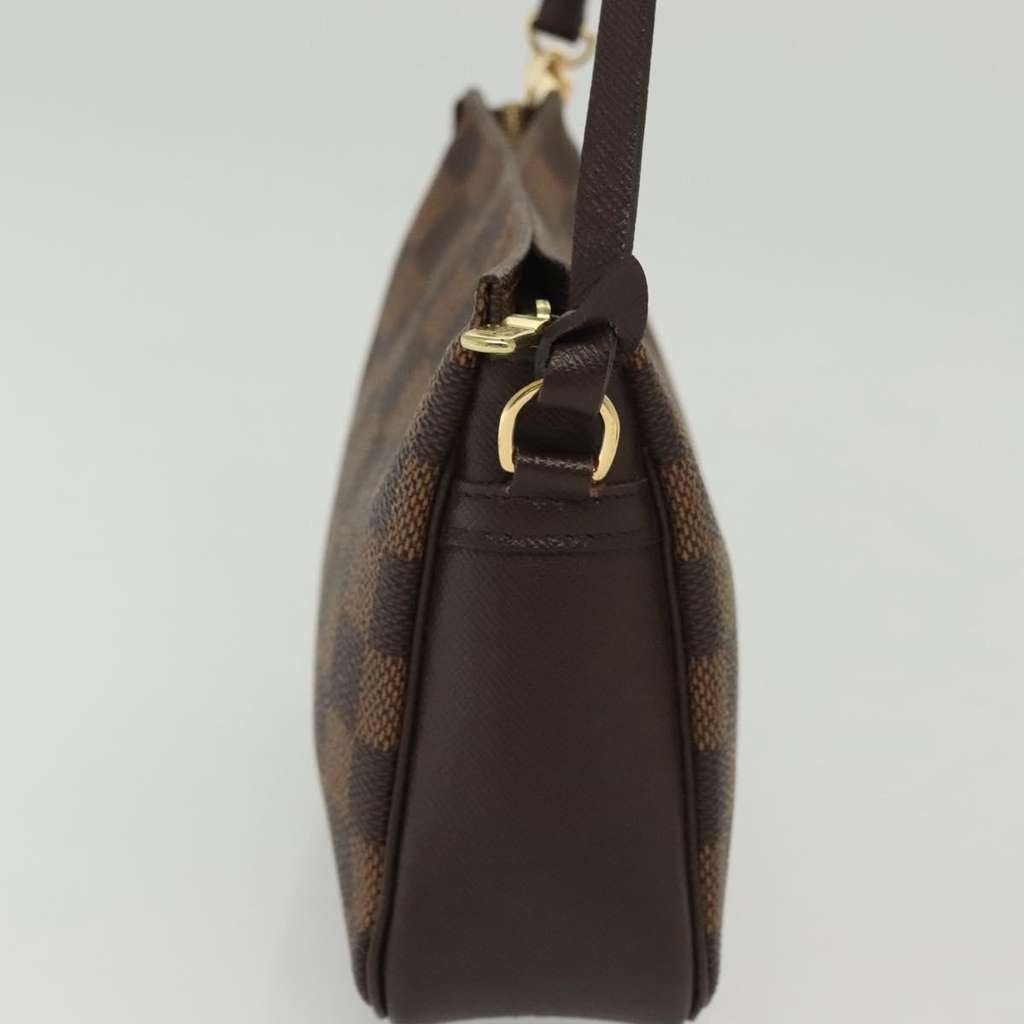 Louis Vuitton Trousse Make Up Bag Brown Canvas Good condition - Model View