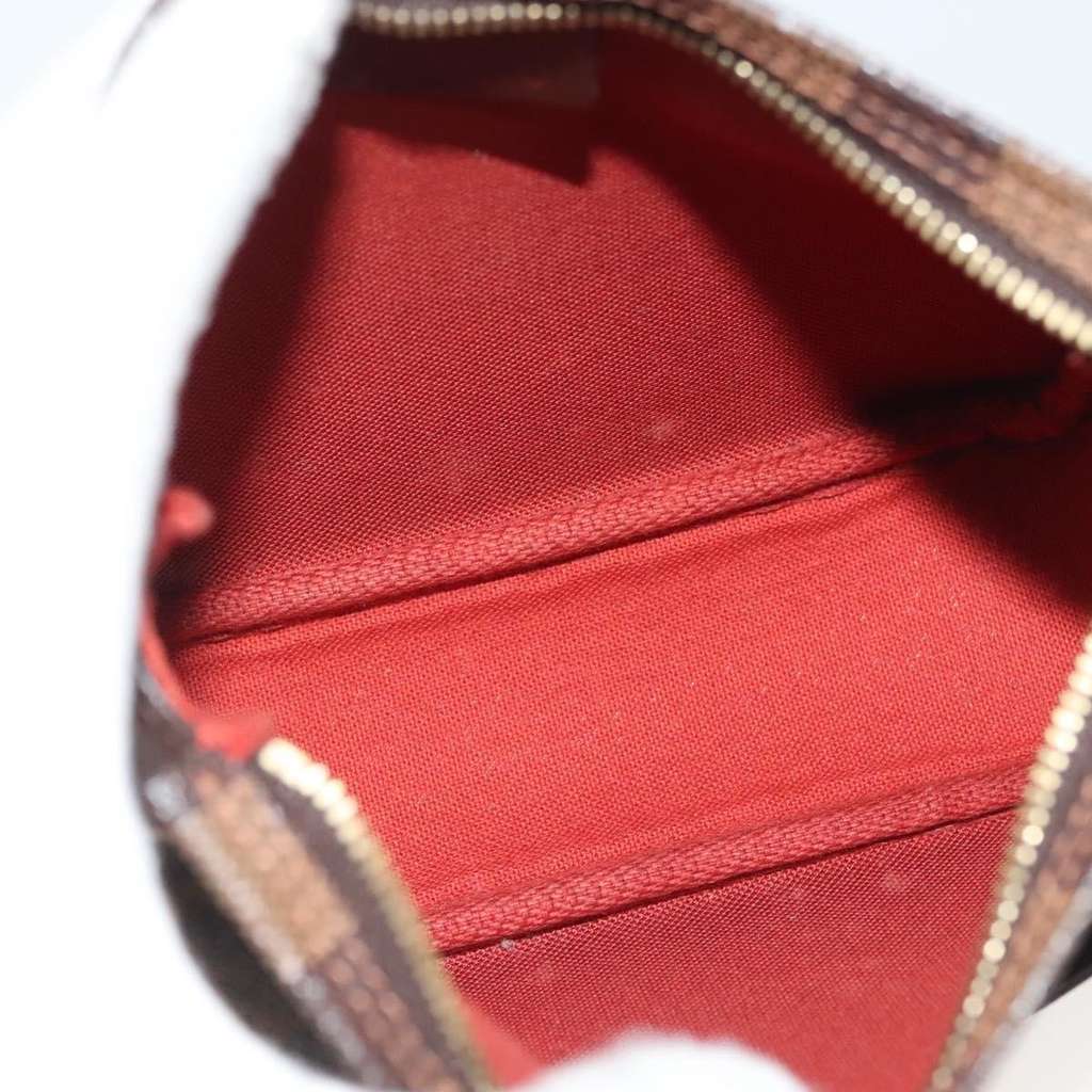 Louis Vuitton Trousse Make Up Bag Brown Canvas Good condition - Box View