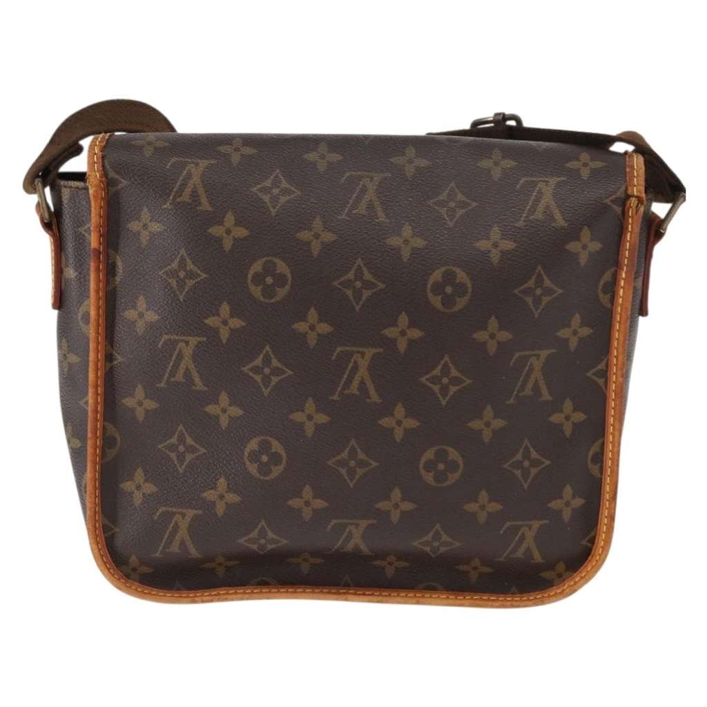 Louis Vuitton Bosphore Messenger Bag Brown Canvas Fair condition - Back View