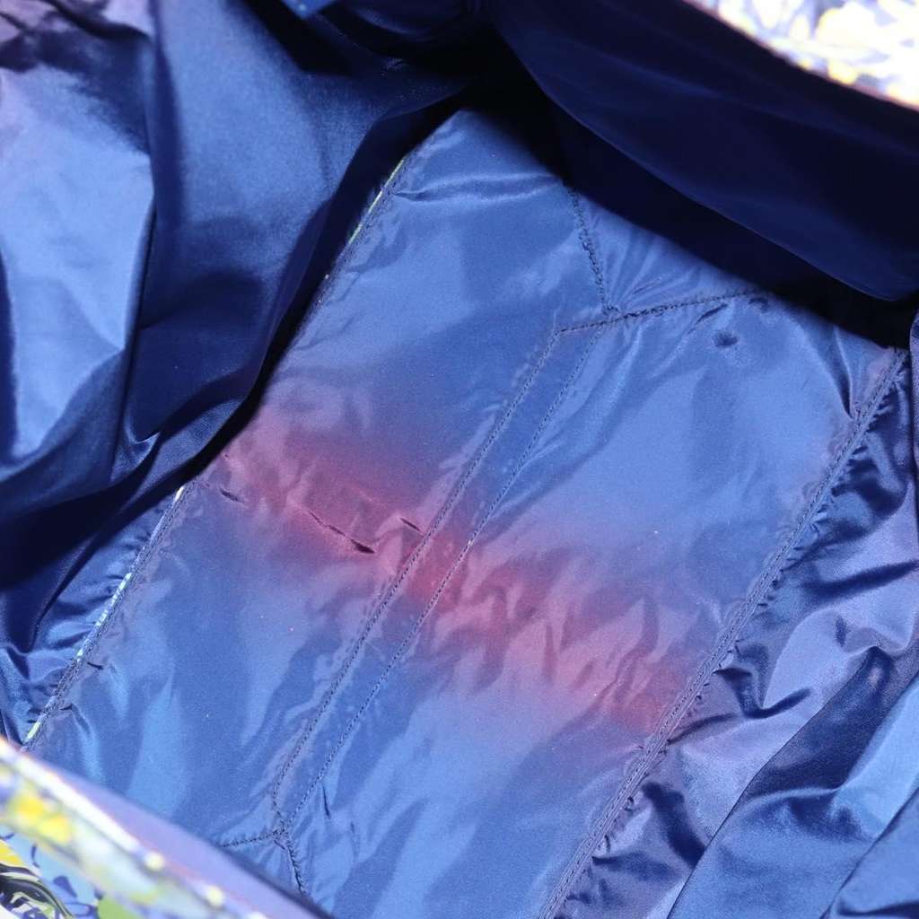 Prada Floreal Tote Blue Good condition - Box View