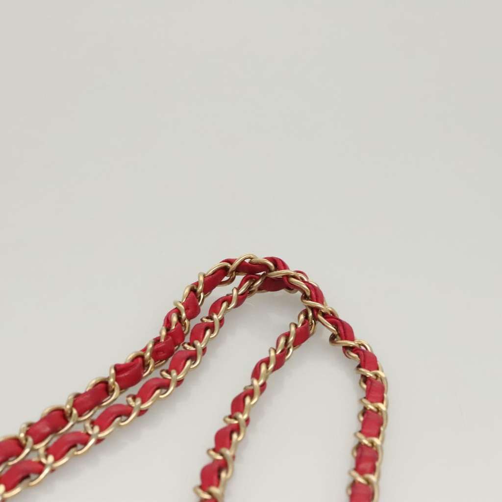 Chanel Pagoda Flap Bag Pink Suede Good condition - Box View