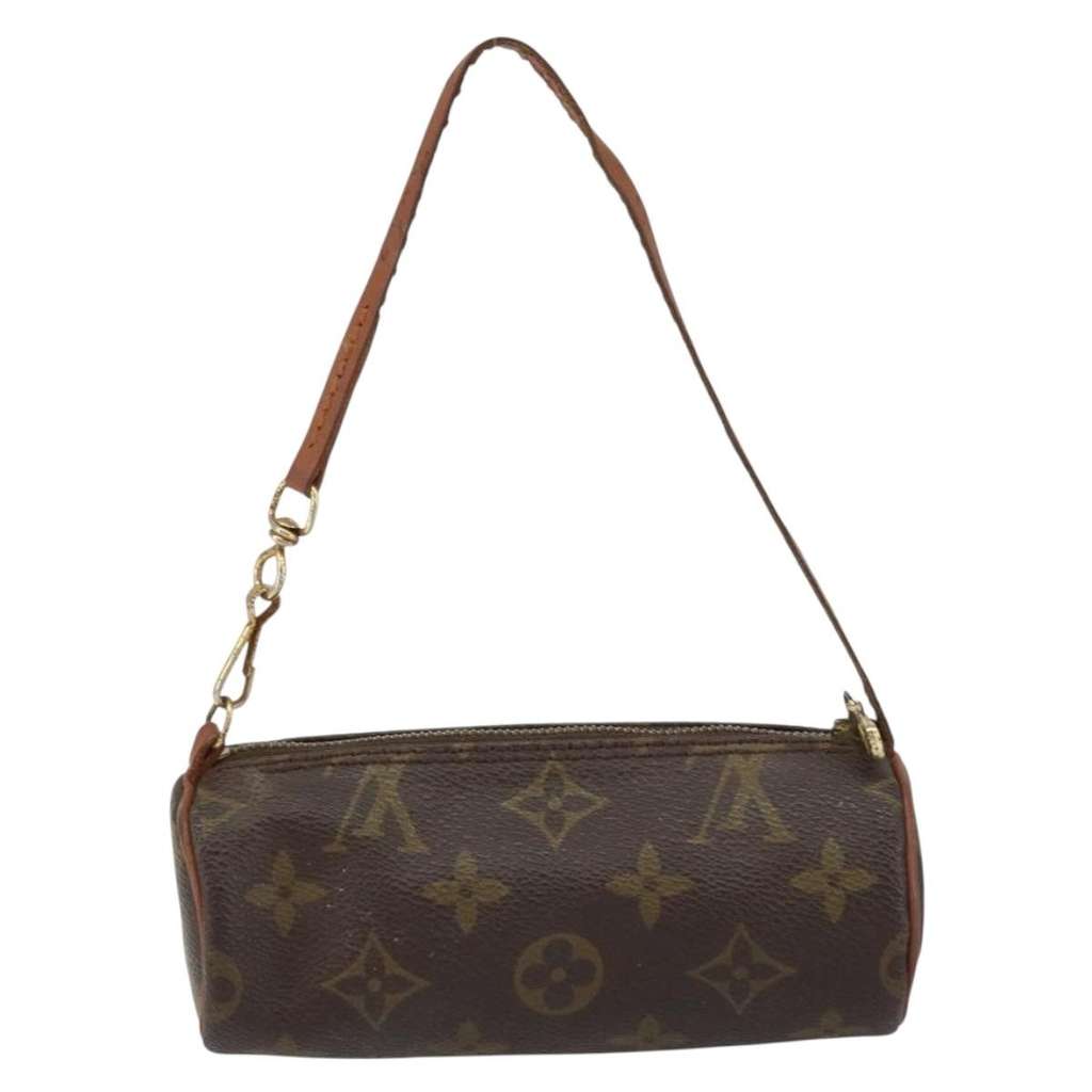 Louis Vuitton Papillon Pochette Brown Canvas Fair condition - Back View