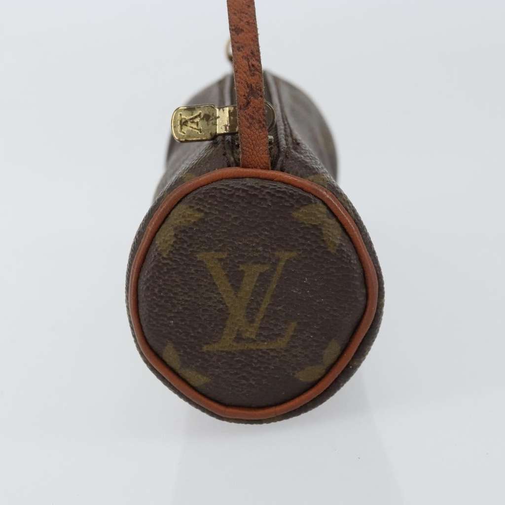Louis Vuitton Papillon Pochette Brown Canvas Fair condition - Model View