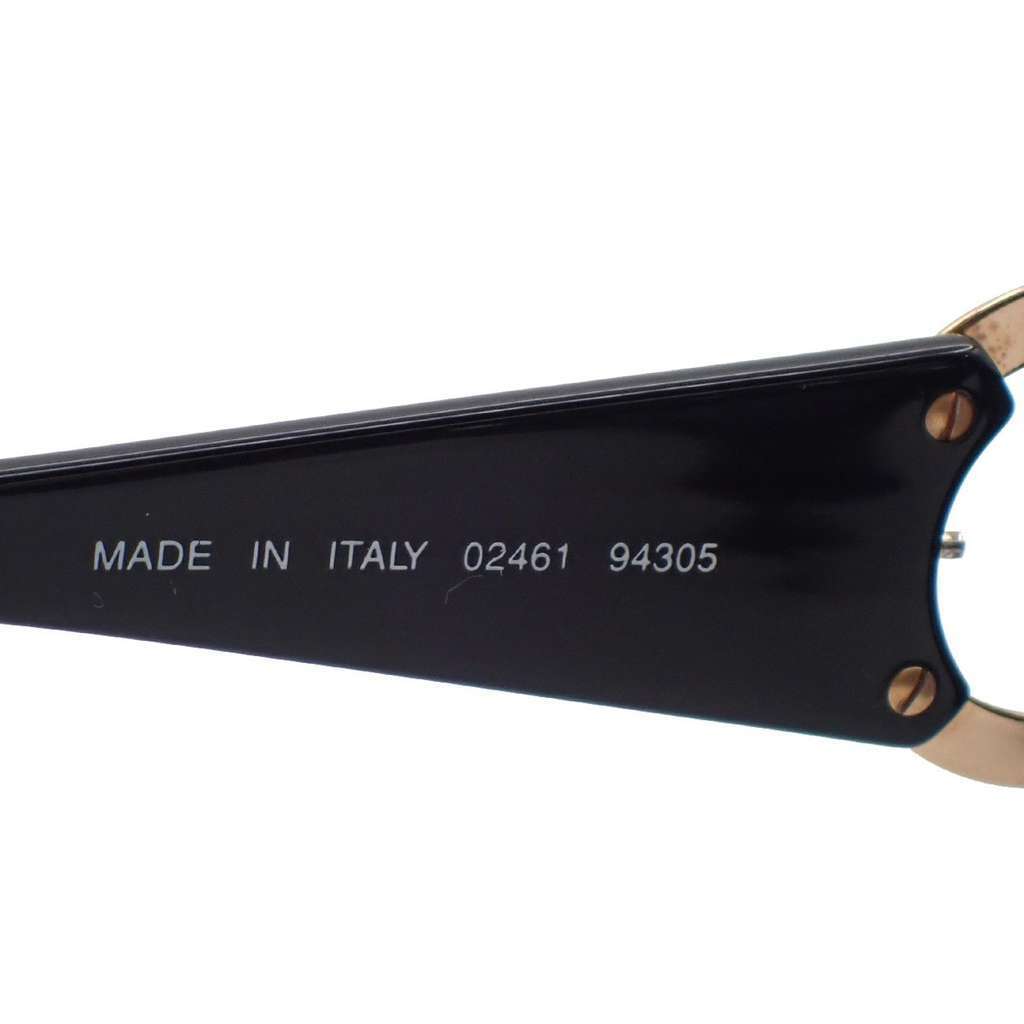 Chanel Logo CC Sunglasses Black Plastic Good condition - Box View