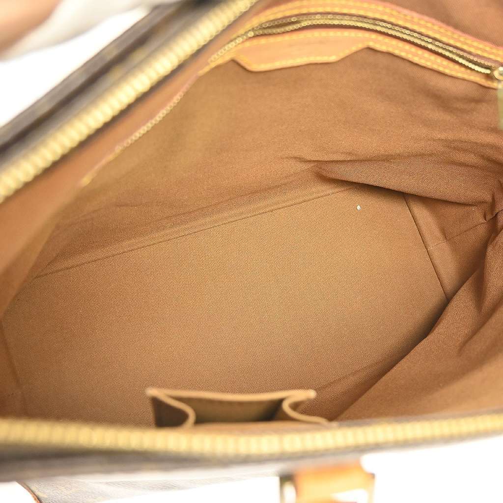 Louis Vuitton Cabas Mezzo Brown Canvas Fair condition - Inside View