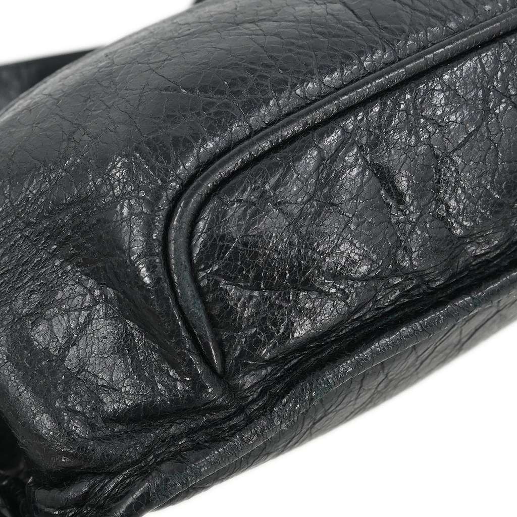 Balenciaga Neo Lift Classic Studs Waist Bag Black Leather Good condition - Box View