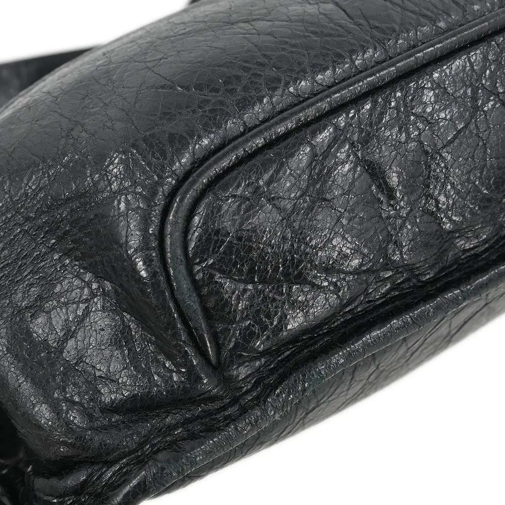 Balenciaga Neo Lift Classic Studs Waist Bag Black Leather Good - Box View