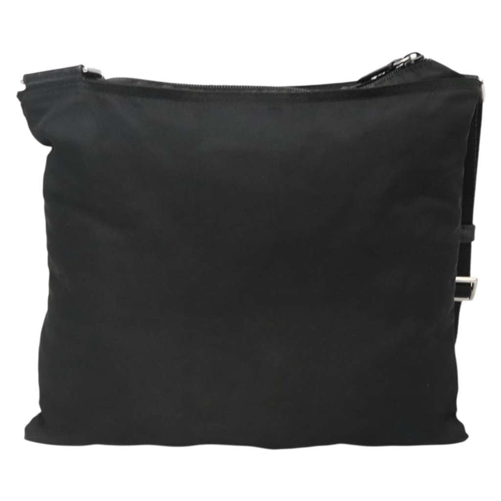 Prada Flat Messenger Bag Black Good condition - Back View
