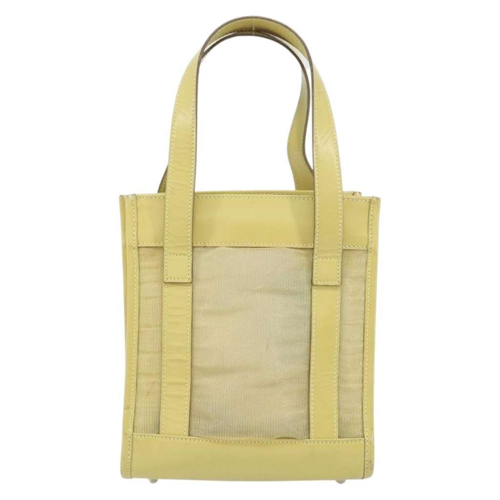 Gucci Vintage Handbag Green Leather Good condition - Back View