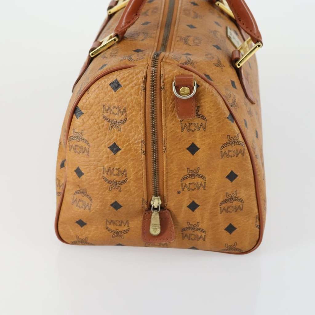 Mcm Visetos logogramme Handbag Brown Canvas Good condition - Model View