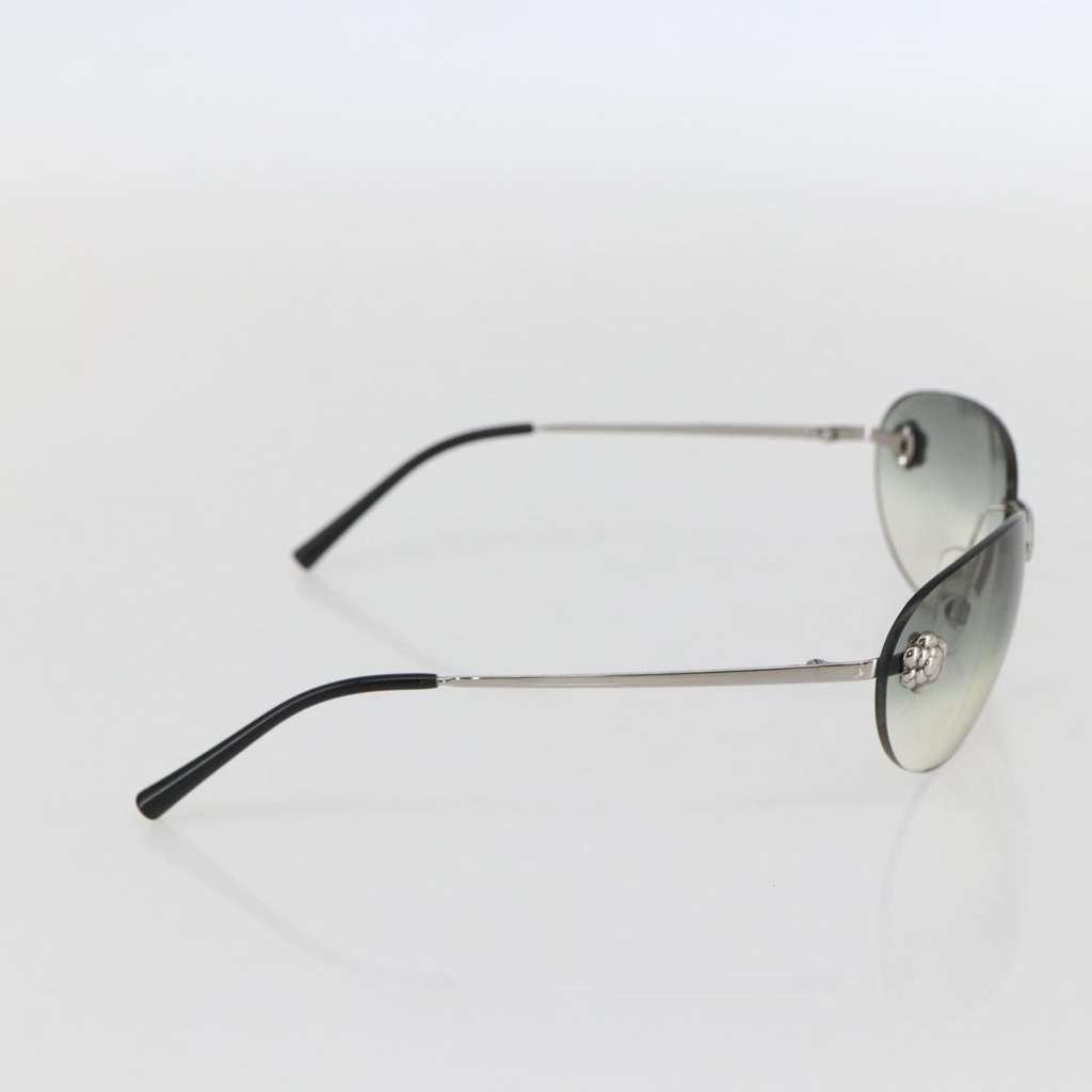 Chanel Camélia sunglasses Black Metal Good condition - Inside View