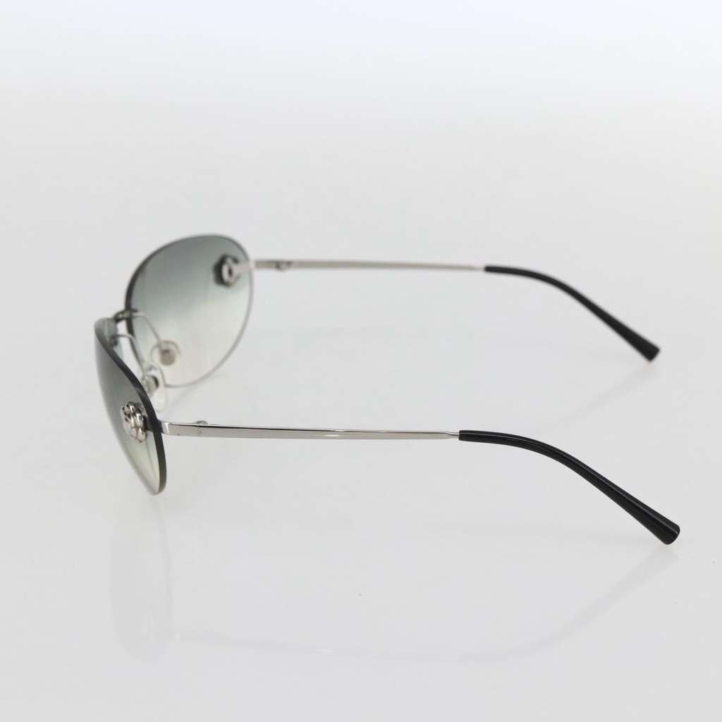Chanel Camélia sunglasses Black Metal Good condition - Model View