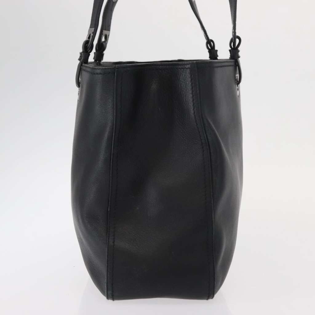 Salvatore Ferragamo Gancini Tote Black Leather Good condition - Inside View