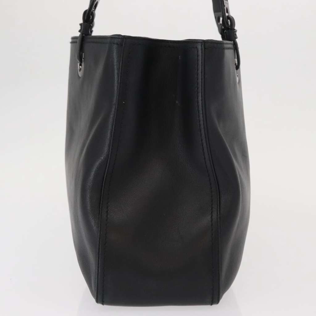 Salvatore Ferragamo Gancini Tote Black Leather Good condition - Model View