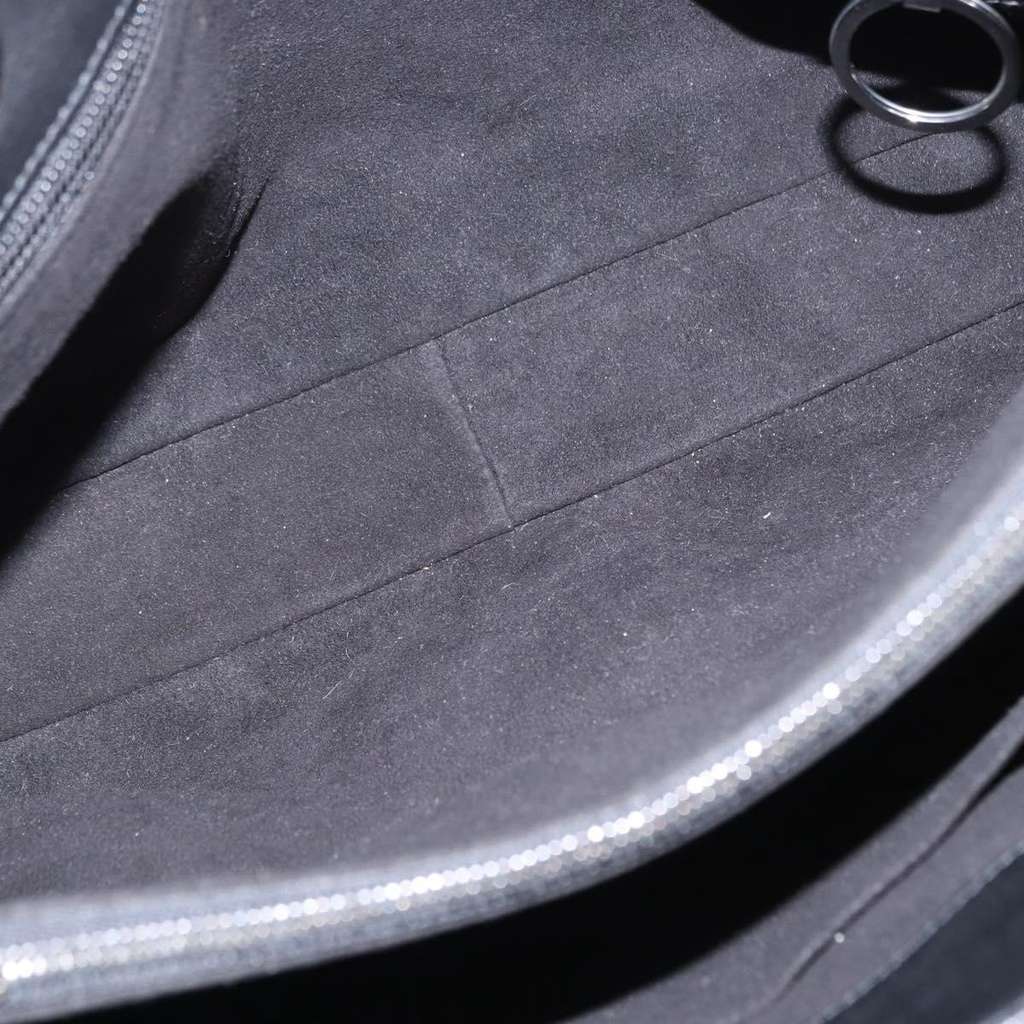 Salvatore Ferragamo Gancini Tote Black Leather Good condition - Box View