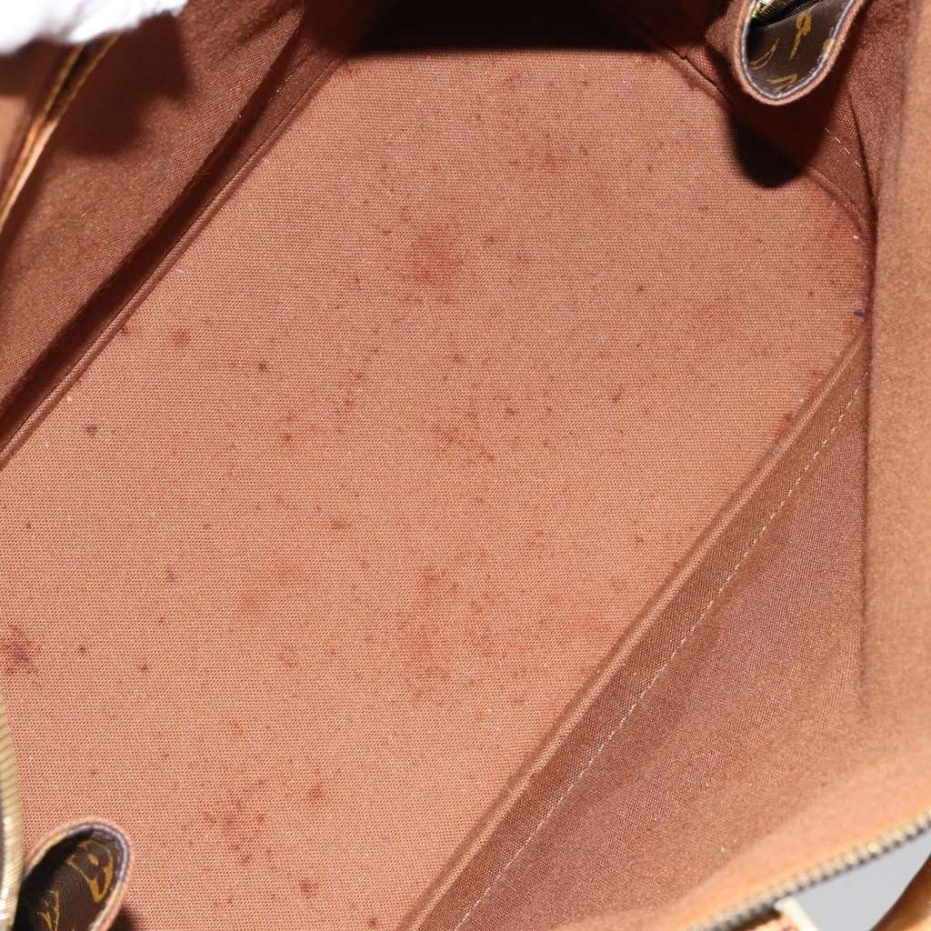 Louis Vuitton Alma Handbag Brown Canvas Fair condition - Box View