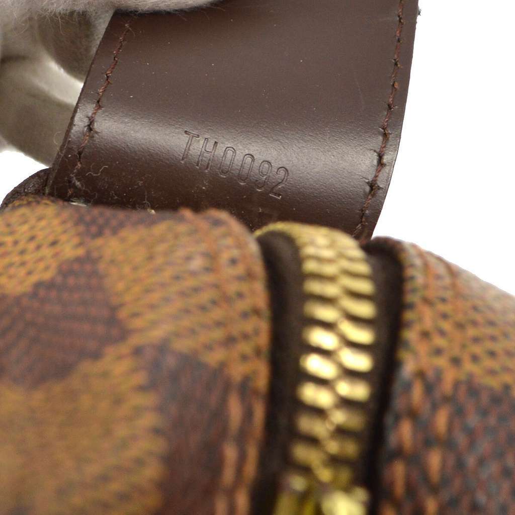 Louis Vuitton Naviglio Handbag Brown Canvas Good condition - Model View