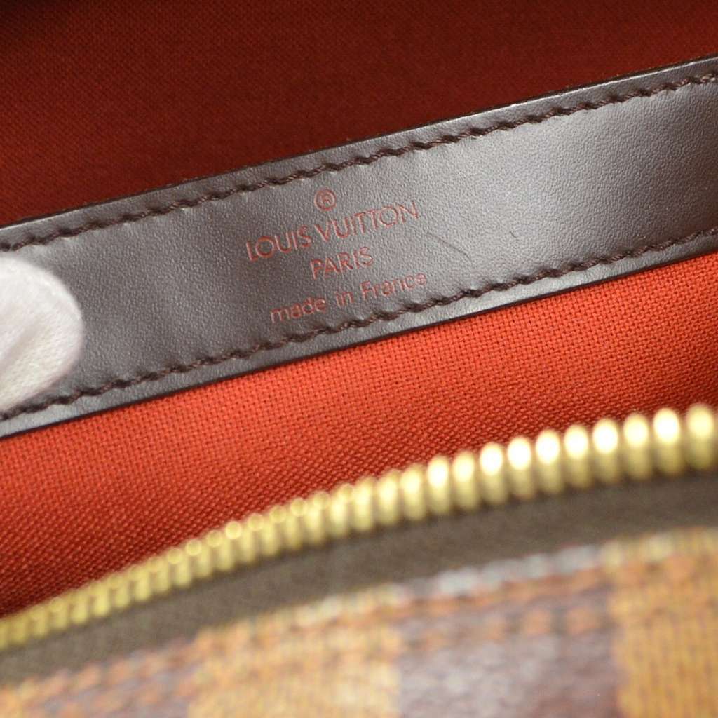 Louis Vuitton Naviglio Handbag Brown Canvas Good condition - Box View