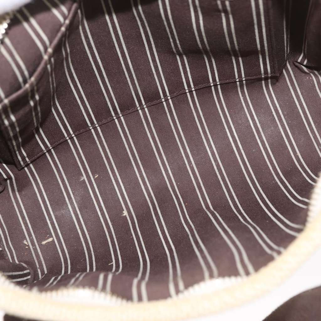 Louis Vuitton Antigua Tote White Canvas Fair condition - Box View