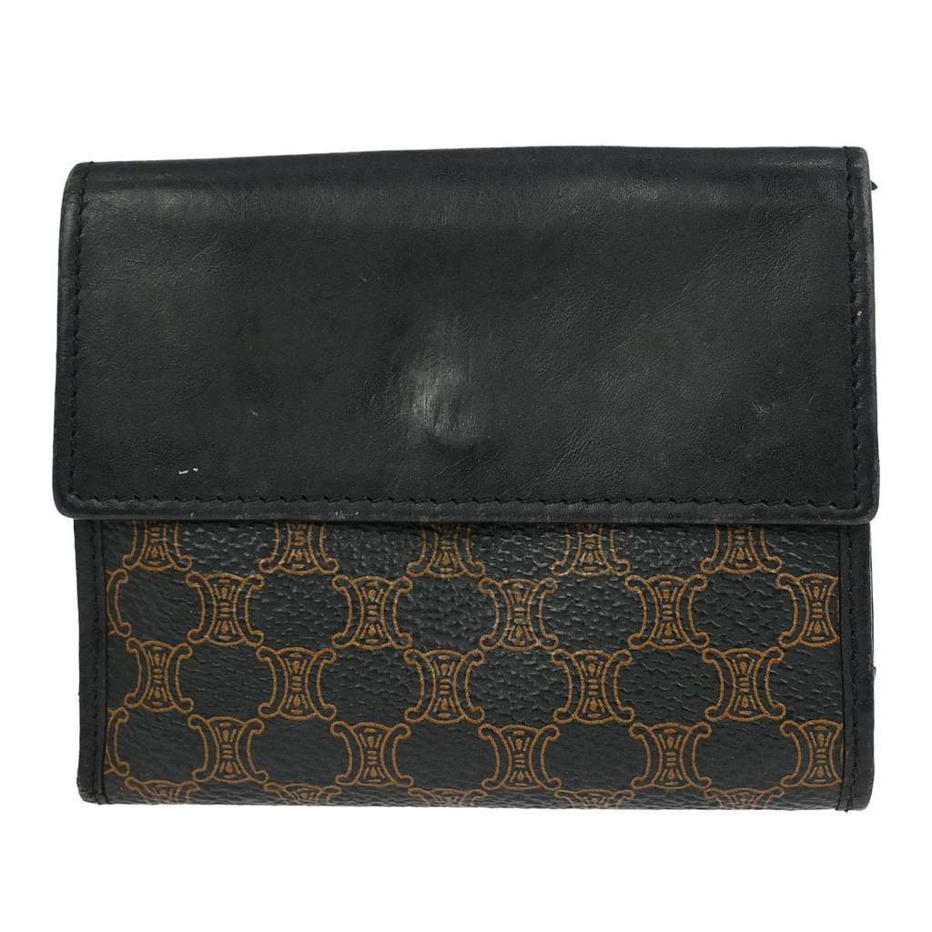 Celine Vintage Bifold Wallet Black Good condition - Back View