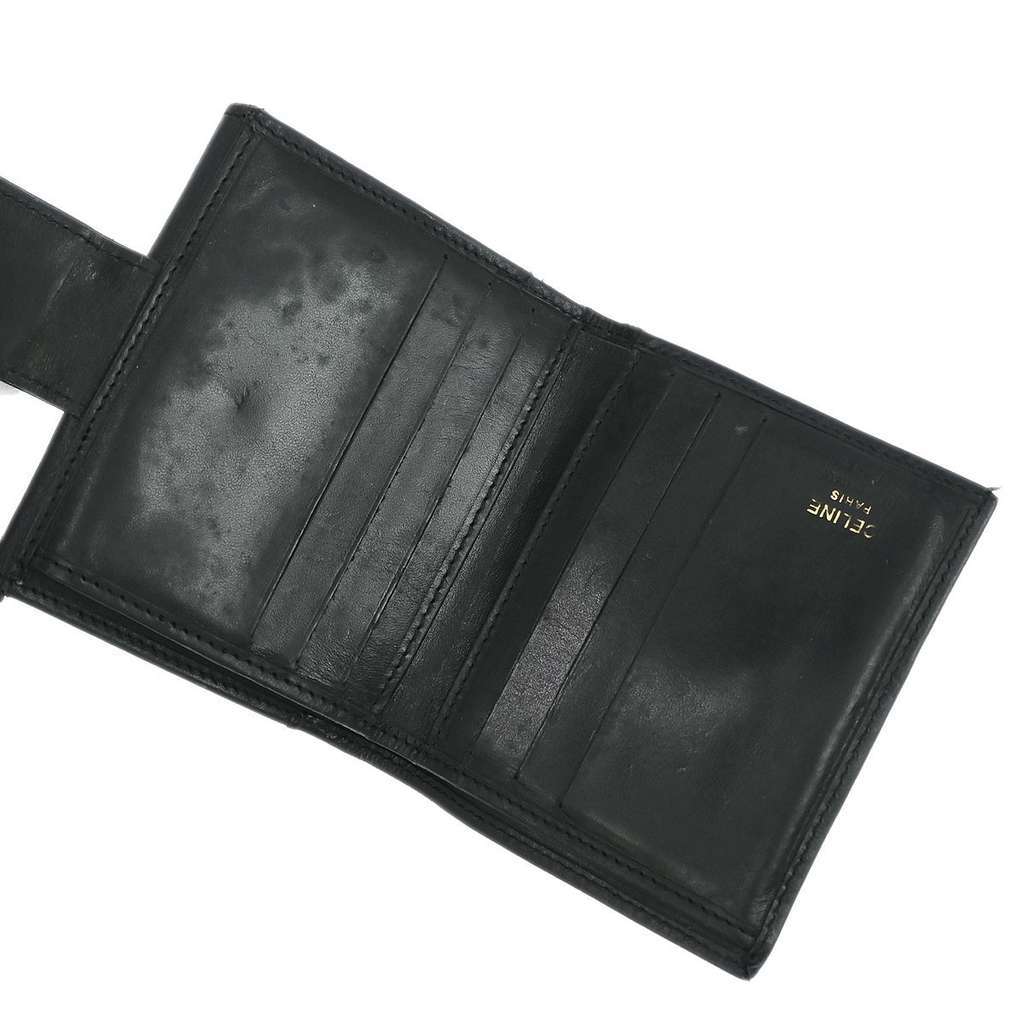 Celine Vintage Bifold Wallet Black Good condition - Inside View