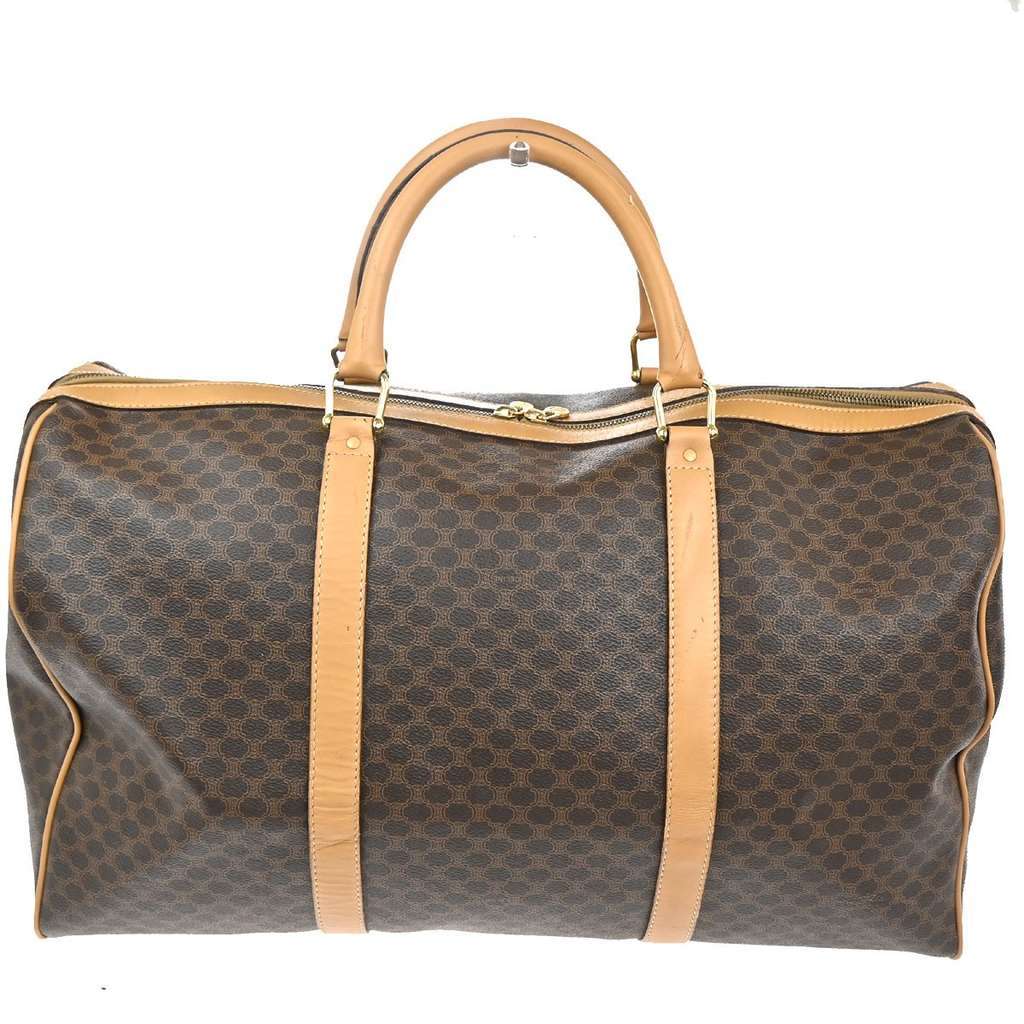 Celine Vintage Duffle Bag Brown Good condition - Back View