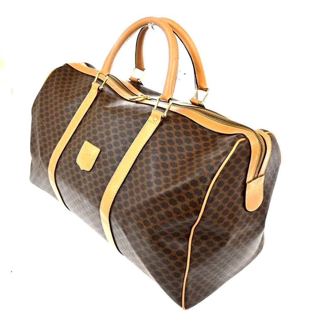 Celine Vintage Duffle Bag Brown Good condition - Inside View