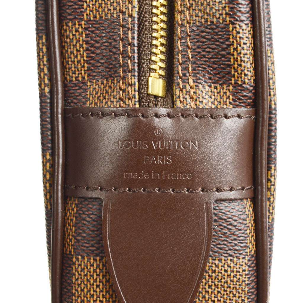 Louis Vuitton Porte-Documents Voyage Briefcase Brown Canvas Good condition - Model View