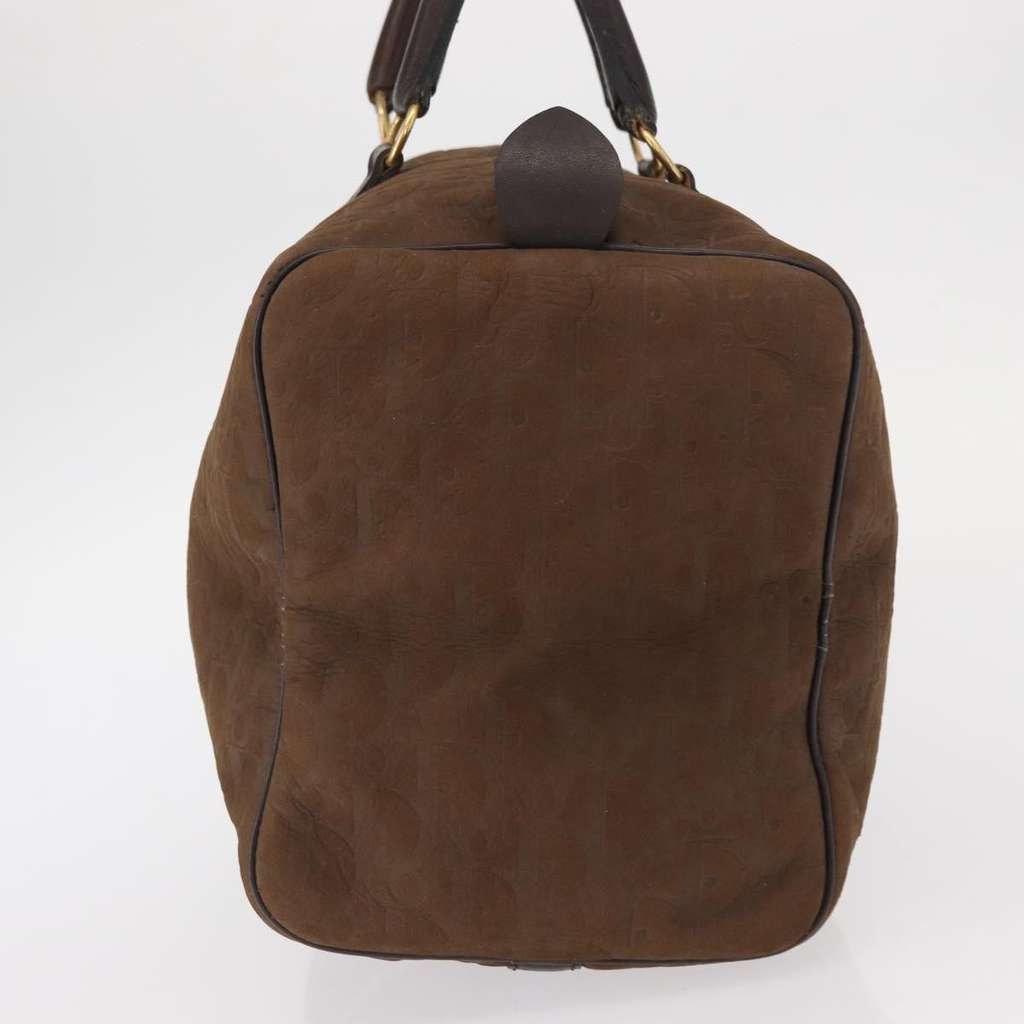 Christian Dior Vintage Trotter Boston Bag Brown Canvas Good condition - Inside View