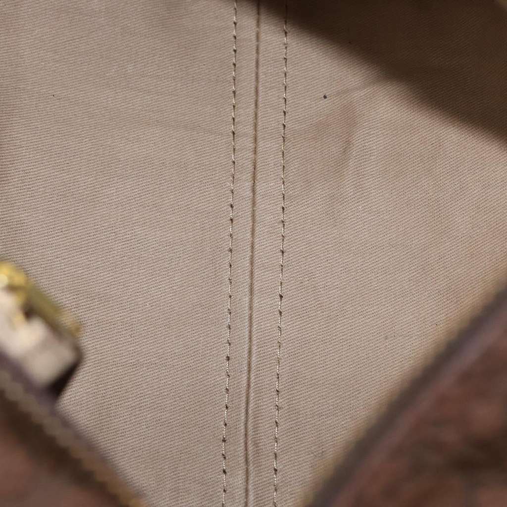 Christian Dior Vintage Trotter Boston Bag Brown Canvas Good condition - Box View