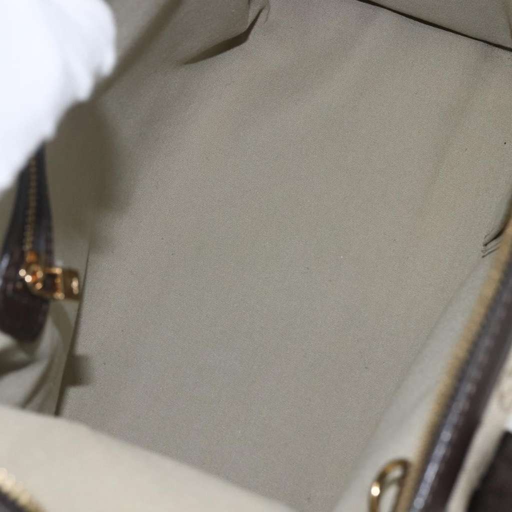 Louis Vuitton Josephine Handbag Khaki Canvas Good condition - Box View