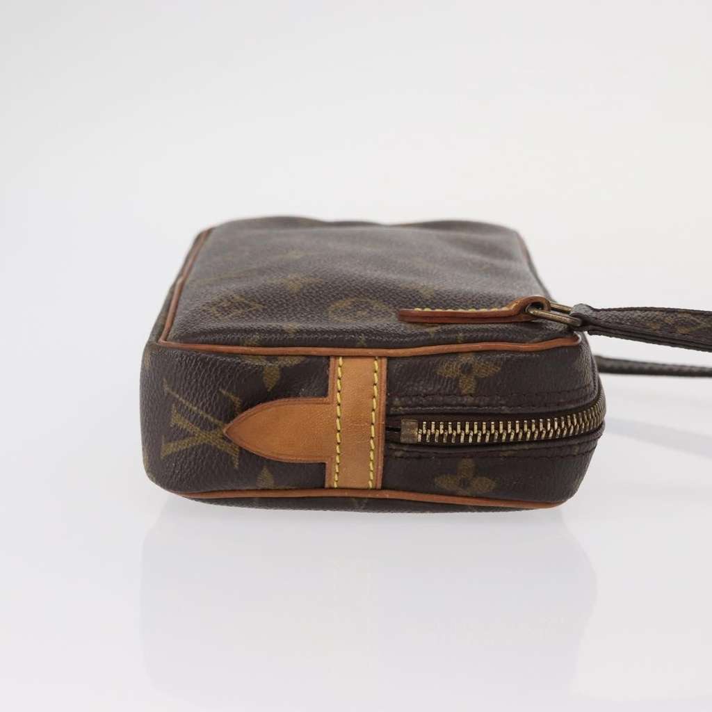 Louis Vuitton Pochette Marly Bandouliere Bag Brown Canvas Good condition - Inside View