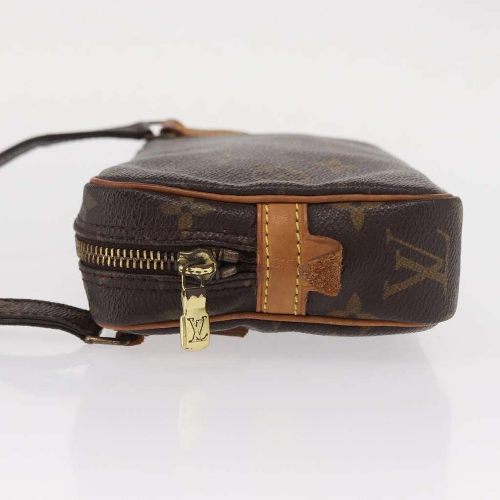 Louis Vuitton Pochette Marly Bandouliere Bag Brown Canvas Good condition - Model View