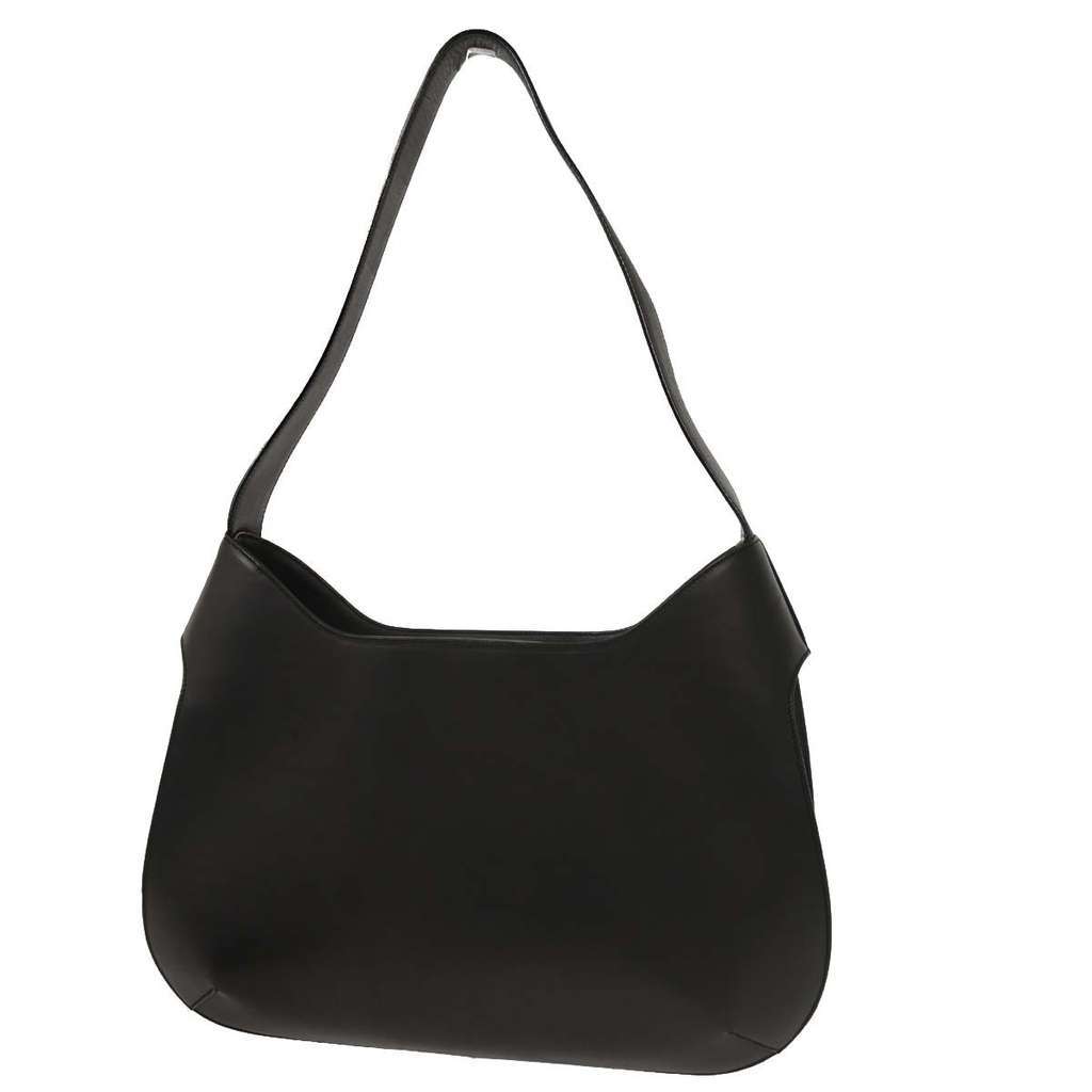 Salvatore Ferragamo Vintage Shoulder Bag Black Leather Good condition - Back View