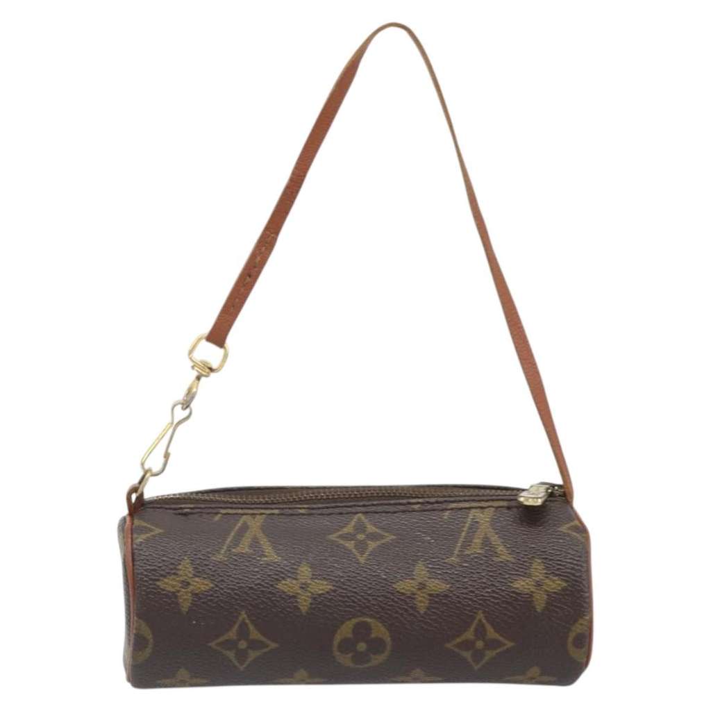 Louis Vuitton Papillon Pochette Brown Canvas Fair condition - Back View