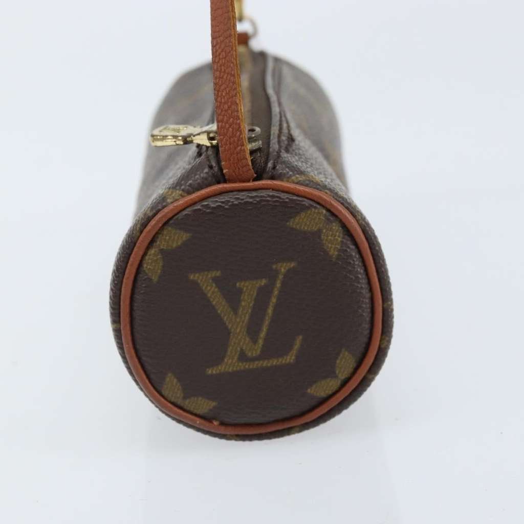 Louis Vuitton Papillon Pochette Brown Canvas Fair condition - Model View
