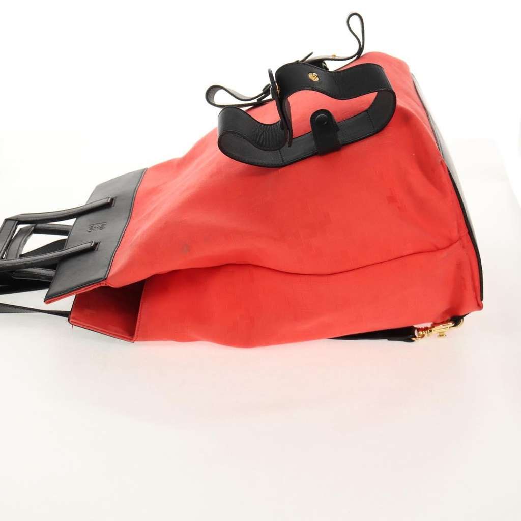 Loewe Anagram Backpack Black Canvas Good condition - Inside View