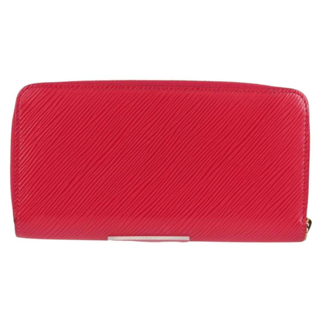 Louis Vuitton Zippy Wallet NM Red Leather Good condition - Back View