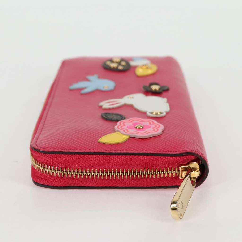 Louis Vuitton Zippy Wallet NM Red Leather Good condition - Inside View