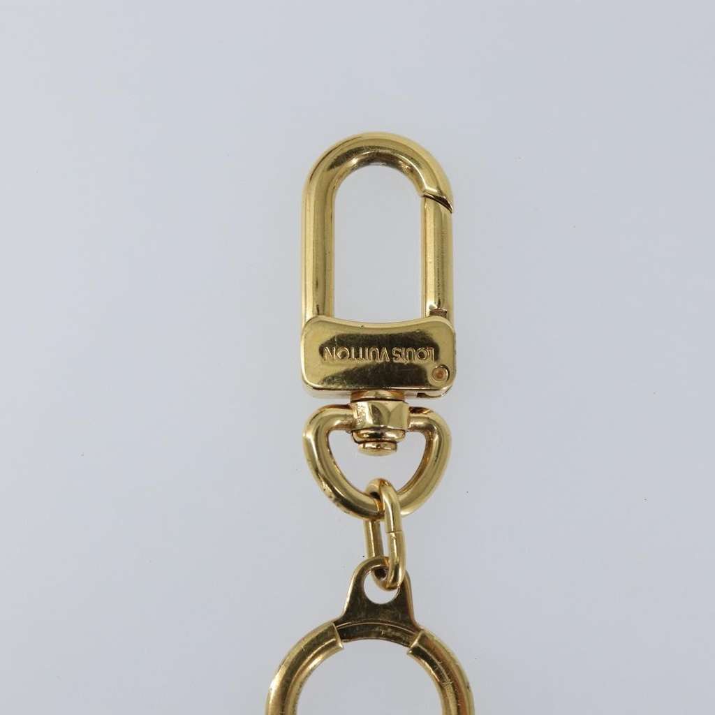 Louis Vuitton Bolt Pochette Extender Keychain Gold Metal Good condition - Inside View