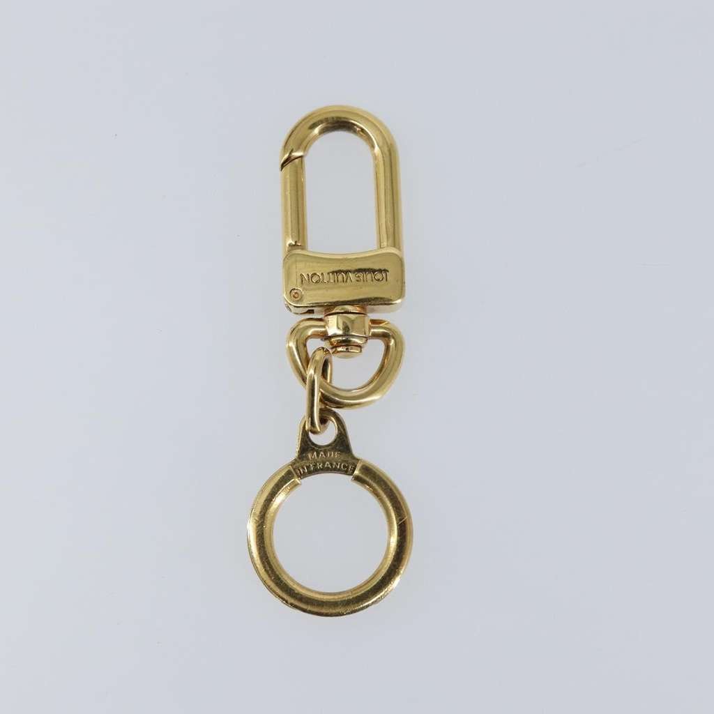 Louis Vuitton Bolt Pochette Extender Keychain Gold Metal Good condition - Box View