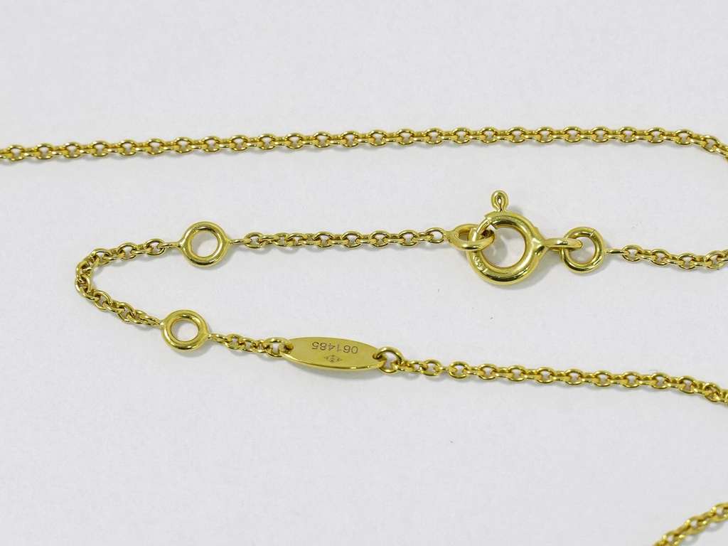 Christian Dior Rose des Vents Necklace Gold Good condition - Inside View