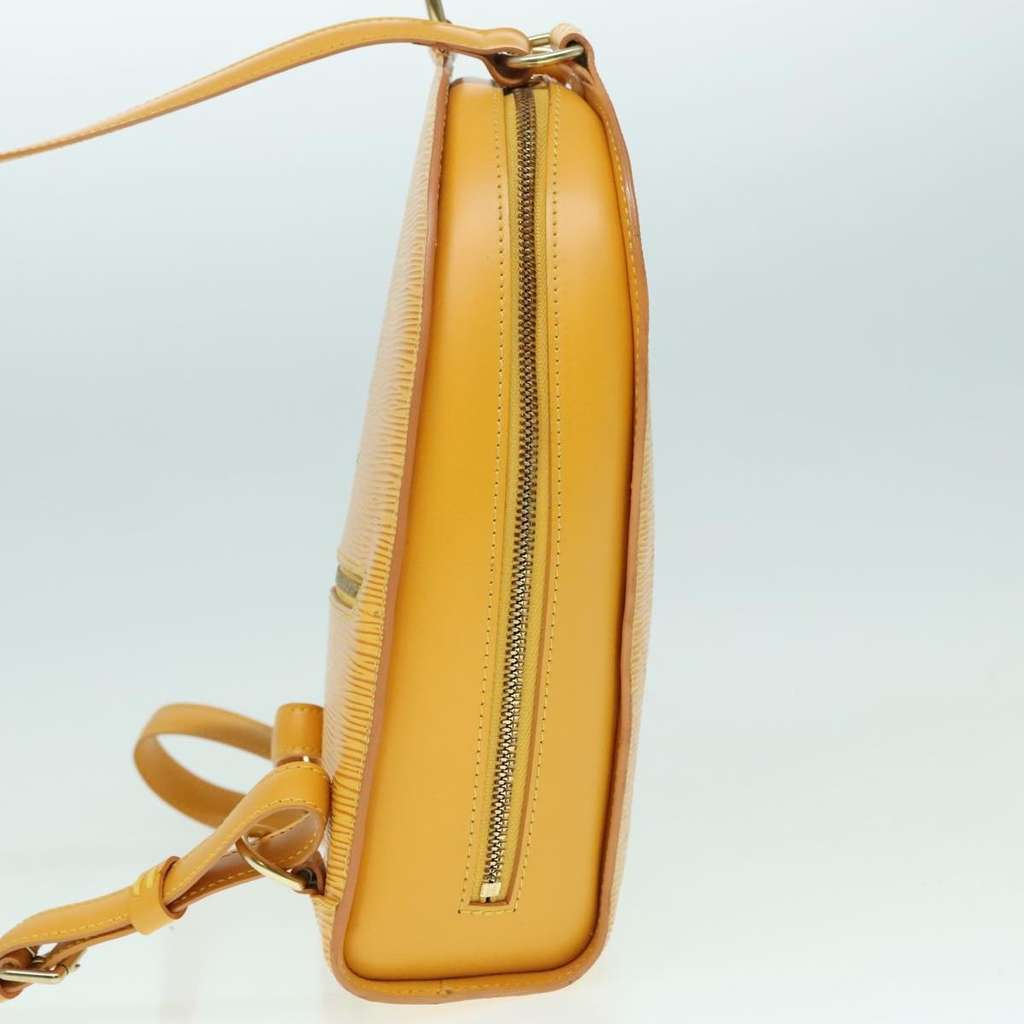 Louis Vuitton Mabillon Backpack Yellow Leather Good condition - Model View