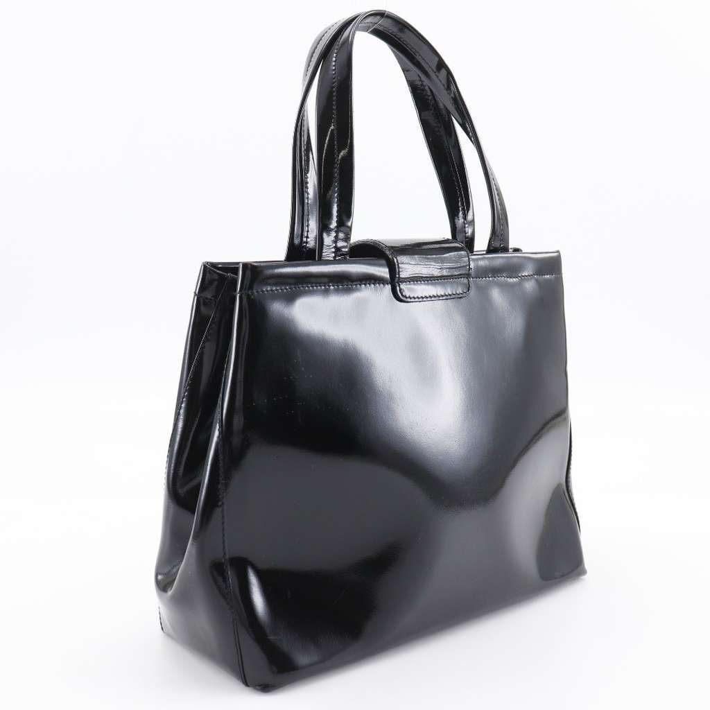 Salvatore Ferragamo Convertible Vara Bow Tote Black Good condition - Back View
