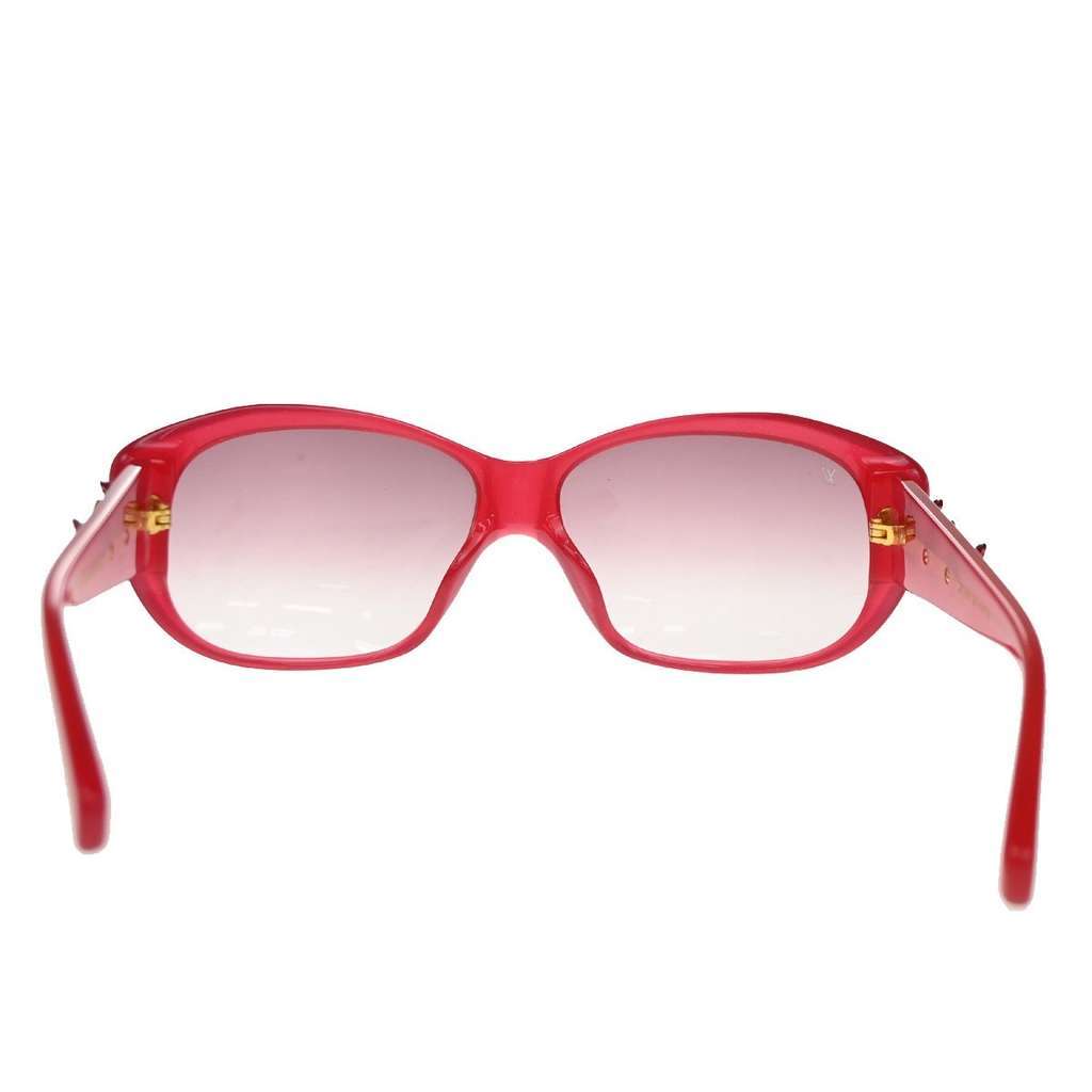 Louis Vuitton Eye Wear Red Plastic Good condition - Model View