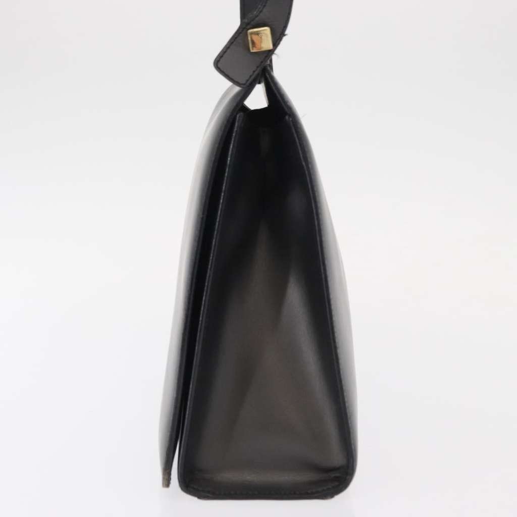 Gucci Vintage Shoulder Bag Black Leather Good condition - Inside View