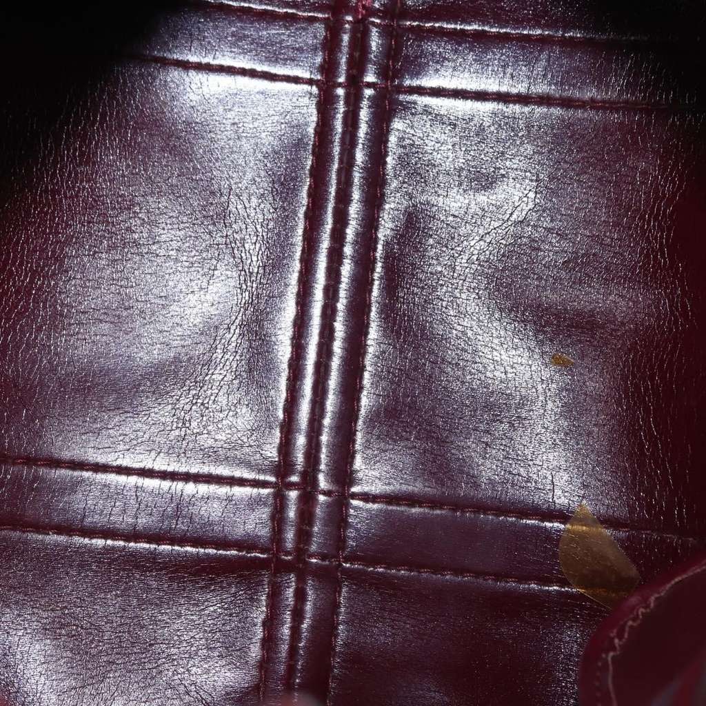 Christian Dior Vintage Trotter Boston Bag Red Canvas Good condition - Box View