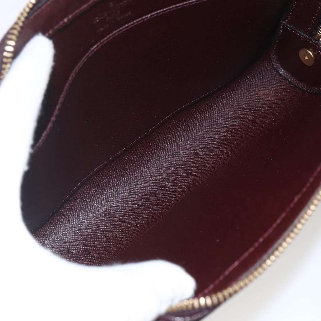 Louis Vuitton Pochette Baikal Clutch Brown Leather Good condition - Box View