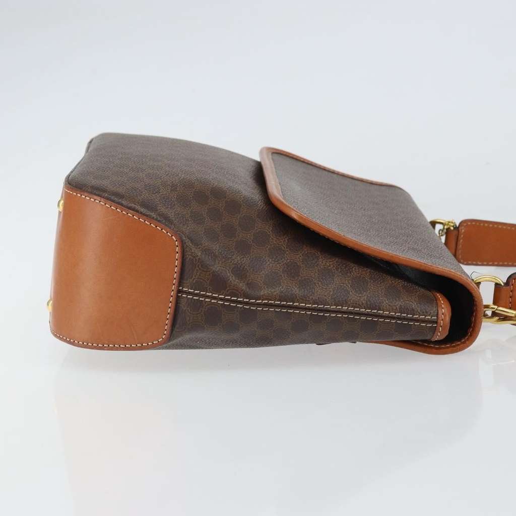 Celine Vintage Macadam Handbag Brown Good condition - Inside View