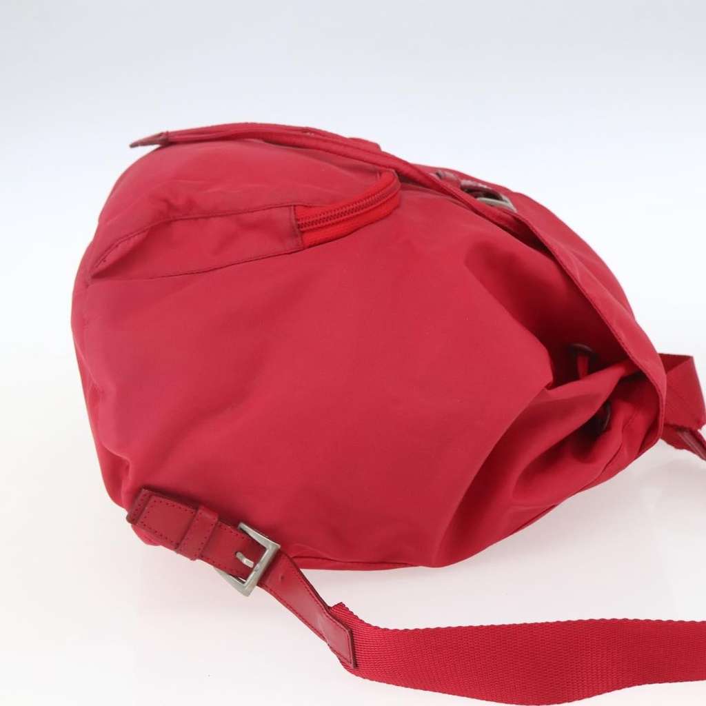 Prada Front Pocket Backpack Pink Good condition - Model View